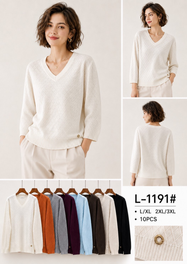 Bluzki damskie Roz L-3XL, Mix Kolor Paczka 10 szt